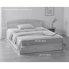 Kép 6/6 - 336G – Masszív Borovi fenyő 160x200 cm, kétszemélyes franciaágykeret ágyneműtartóval +ágyráccsal – Modern, íves, fílungos