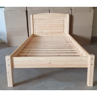 Outlet 339 termék, fenyő heverő ágy, 90x200-as fekvőfelülettel, fix kivitel
