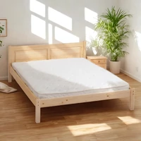 319-318 Egyenes, fílungos fejvéggel borovi fenyő ágy 90-140-160-180x200 cm – Fenyőbútoros