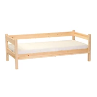 397 Borovi fenyő heverő 90x 200 cm háromoldalas egyszemélyes ágykeret
