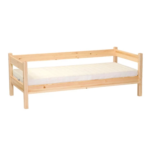 397 Borovi fenyő heverő 90x 200 cm háromoldalas egyszemélyes ágykeret