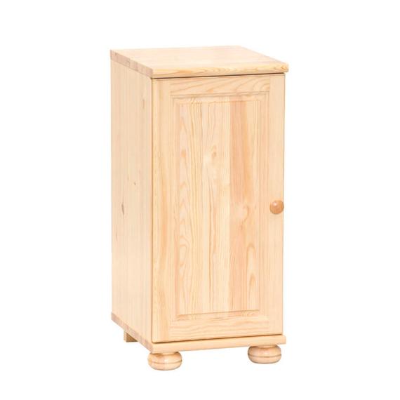 111 termék, 1 ajtós natúr borovi fenyő komód, 40 cm széles