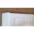Kép 5/5 - Outlet Fehér, 2 ajtós + 3 fiókos fenyő szekrény
